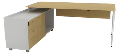 Immagine prodotto di Scrivania Credenza CEO Cassetti per studio Tavolo moderno per ufficio
