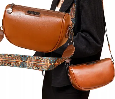 Produktbild von Kleine Handtasche - Clutch Bag - Hochwertiges Ökoleder - Verstellbarer Riemen - Modern und Elegant - Vielseitig - Tragekomfort