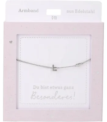 Image de Bracelet pour femme en acier inoxydable avec pendentif en forme de cœur, couleur argent ou or, réglable de 15 à 20 cm - F Argent