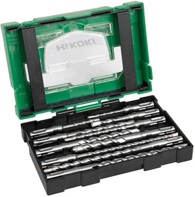 Produktbild von HIKOKI Bohrer-Set, 10-teilig SDS-Plus