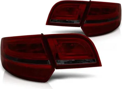 Obrázok produktu pre Zadné LED svetlá pre Audi A3 8P Sportback rok 04-08 červená/dymová