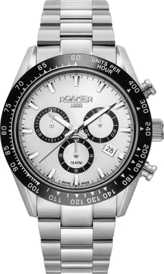 Produktbild von Roamer Herren Uhr Analog Quarz Chronograph 850837 41 15 20 Monza 100 Edelstahl