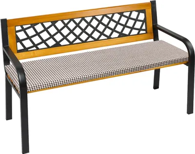 Obrázok produktu pre Hladký vankúš na lavicu – 40 x 150 cm – hnedý
