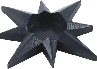 Produktbild von Something Different - Teelichthalter, Stern SD10271 (Einheitsgröße) (Marine)