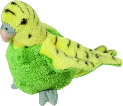 Produktbild von Nature Planet - Kuscheltier - Little One - Wellensittich grün