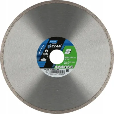 Zdjęcie produktu dla Tarcza diamentowa do cięcia NORTON VULCAN 200 mm