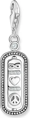 Produktbild von Thomas Sabo Anhänger Charm-Club Love & Peace