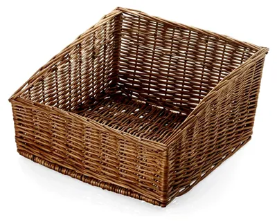 Produktbild von Buffetkorb aus Polypropylen, quadratisch, 45 cm x 45 cm x 27 cm