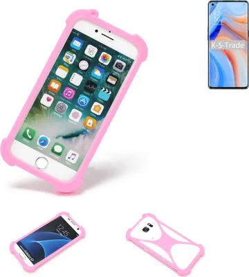 Produktbild von K-S-Trade Handy Hülle kompatibel mit Oppo K7x Schutz Hülle Bumper Silikon Schutz Hülle Cover Case Silikoncase Silikonbumper TPU Softcase