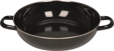 Zdjęcie produktu dla Riess patelnia do zapiekanek Ø28 cm czarna emalia indukcyjna