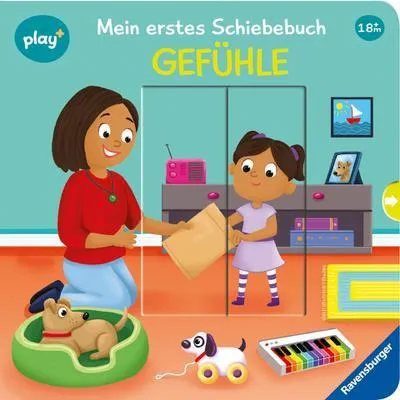Immagine prodotto di Play+ Mein erstes Schiebebuch Gefühle - ab 18 Monate