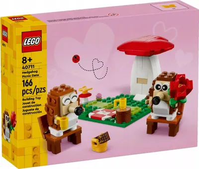 Obrázok produktu pre LEGO Iconic Ježkovia na pikniku, Stavebnica, 8 rok / roky, Plast, 166 kusov, 180 g