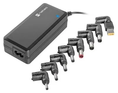 Zdjęcie produktu dla NATEC Temera, Laptop, Wewntrzna, 100 - 240 V, 50 - 60 Hz, 65 W, 18.5 - 20 V