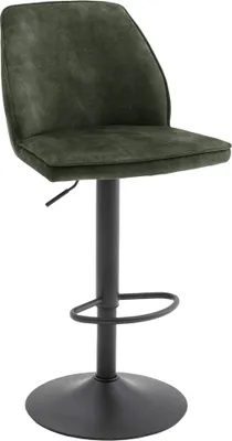 Produktbild von Barhocker OTTAWA BAR Barstuhl Velour Optik olive