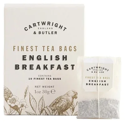 Image de Cartwright & Butler, thé anglais pour le petit-déjeuner, sachets, 30g