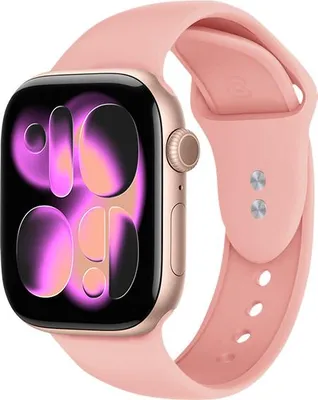 Image de Crong Liquid - Bracelet pour Apple Watch 38/40/41/42mm (saumon)