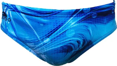 Image de Slip de bain Turbo Deep Sea Bleu L Homme Bleu L