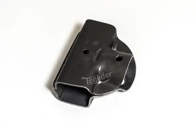 Immagine prodotto di Guscio di serraggio per tubo assale quadro da 60 mm su rimorchio a timone Ø 70 mm