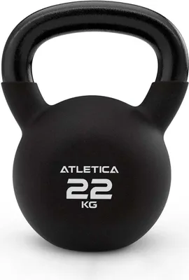 Produktbild von ATLETICA Kettlebell | 22kg | hochwertiger Look & Feel | doppelt Neopren beschichtet