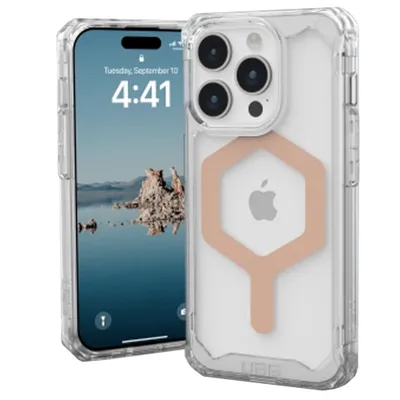 Produktbild von Urban Armor Gear 114305114348, Cover, Apple, iPhone 15 Pro Max, 17 cm (6.7"), Transparent