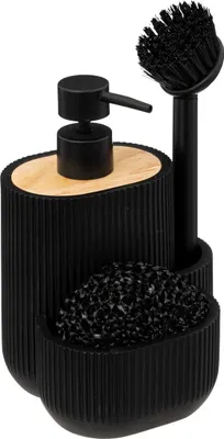 Produktbild von Spender für Geschirrspülmittel und Schwammhalter BLACKWOOD
