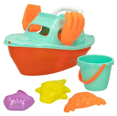 Produktbild von Strandspielzeug für Kinder Durchmesser 14 cm +18 Monate 49263 Yacht-Set mit Zubehör