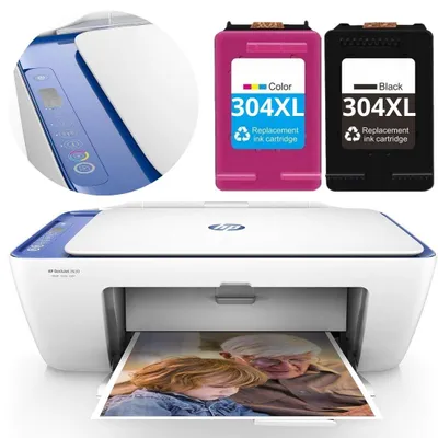 Produktbild von HP DeskJet 2630 WLAN-Farb-Multifunktions-Tintenstrahldrucker + 304xl