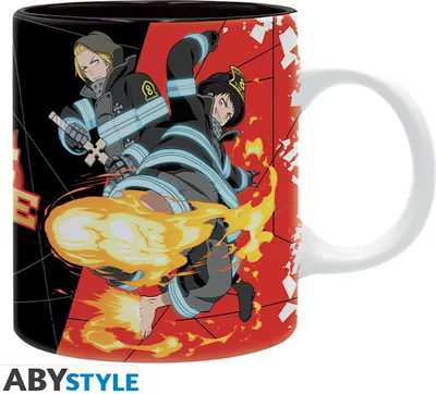 Produktbild von FIRE FORCE - Tasse - 320 ml - Companies 7 & 8 - subli