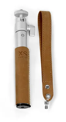 Immagine prodotto di Xsories U Shot 7 - Monopiede deluxe in pelle da 19 pollici con asta telescopica per GoPro