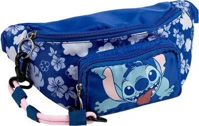 Produktbild von Stitch-Gürteltasche mit verstellbarem Riemen und Reißverschluss