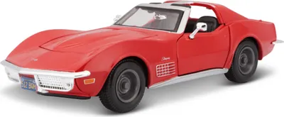 Obrázek produktu pro Maisto 31202 - Model auta - Chevrolet Corvette 70 (modrý, měřítko 1:24)