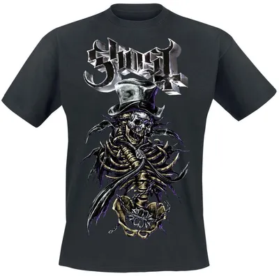 Produktbild von Ghost T-Shirt Herren Rattlebonez V schwarz XL