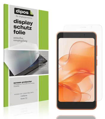 Produktbild von 4x Schutzfolie für Ulefone Note 22 matt Displayschutzfolie Folie Display Schutz dipos