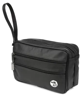 Produktbild von Beltimore Herren-Handtasche aus Leder mit zwei Fächern