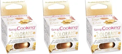 Produktbild von Goldene Lebensmittelfarbe in Pulverform 15 g