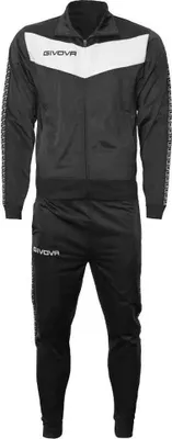 Produktbild von Givova Visa Trainingsanzug Schwarz S Herren Schwarz S