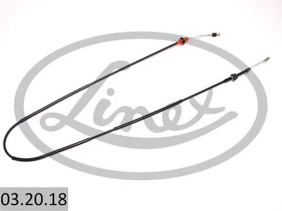 Produktbild von LINEX Gaszug 03.20.18 für AUDI A3 Schrägheck (8L1) 1595/1395mm