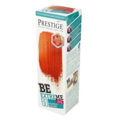 Zdjęcie produktu dla Prestige Be Extreme Półtrwała farba do włosów 60 pomarańczowy 100 ml