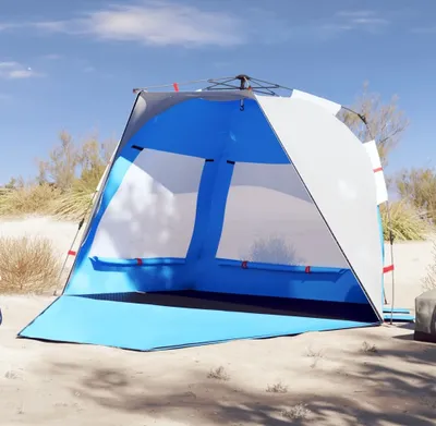 Produktbild von Möbel Strandzelt 3 Personen Azurblau Quick Release Wasserdicht - Campingzelte 4005311