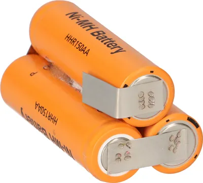 Produktbild von Akkukonfektion Pyramide 3,6V 1.500mAh NiMH AA Mignon Industriezelle