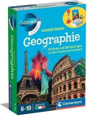 Produktbild von Clementoni 59360 - WissensTrainer - Geographie