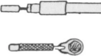 Produktbild von Getriebekabel 3-Gang-Elediten Sturmey Archer 6440xl