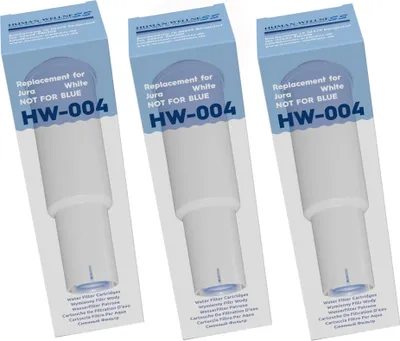 Obrázek produktu pro 3 x Vodní filtr HW-004 pro Jura Impressa bílý