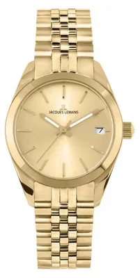 Image de Jacques Lemans Montre dateur Derby Gold