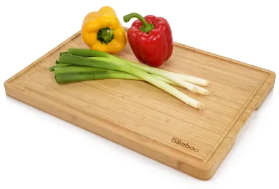 Produktbild von Bluespoon Schneidebrett aus Bambus mit Saftrille 45x32 cm