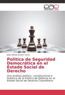 Produktbild von Política de Seguridad Democrática en el Estado Social de Derecho