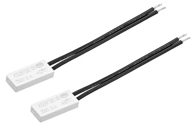 Productafbeelding van 2 x thermostaat, 40 °C, 250 V, 5 A, regelaar