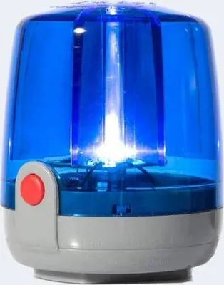 Produktbild von rolly toys Flashlight Blinkleuchte blau - 4x 40 975 4 , Maße: 8,5x7,5x7,5 cm; 40 976 1