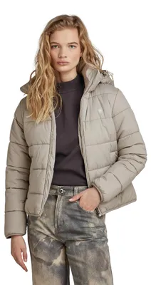 Productafbeelding van G-STAR RAW dames jas Meefic, grijs (elephant skin D23538-D199-G106), maat XL