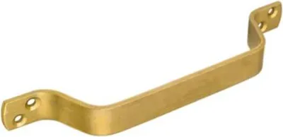 Produktbild von 10x Torgriff 200x20x4,0 mm gelb verzinkt